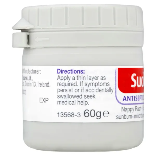 Sudocrem Antiseptic Healing Cream 60g – Multi-Purpose Skin Protection & Soothing Care - Image 3