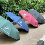 Original BMW Motorsports 12 Rib auto open & close Umbrella 100% Waterproof - Image 2
