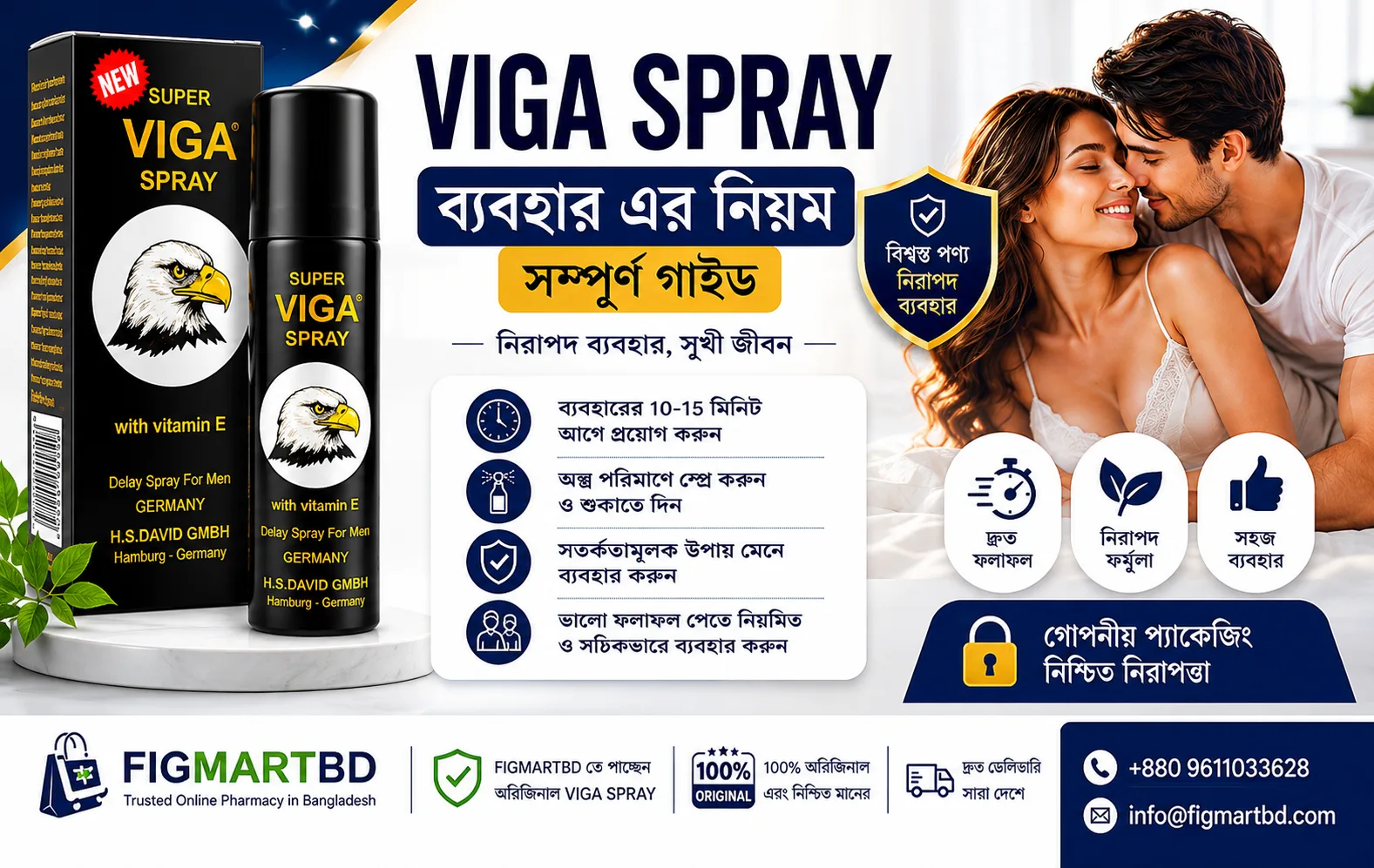 ভিগা স্প্রে ব্যবহারের নিয়ম — সম্পূর্ণ গাইড