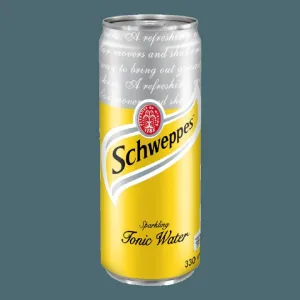 Schweppes Tonic Water – Crisp, Refreshing Sparkling Beverage with Classic Bitter Citrus Taste