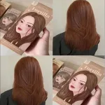 Kota cream hair dye milk tea brown light brown shade