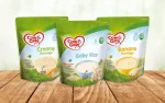 Cow and Gate smooth banana weaning porridge 125 gram imported UK