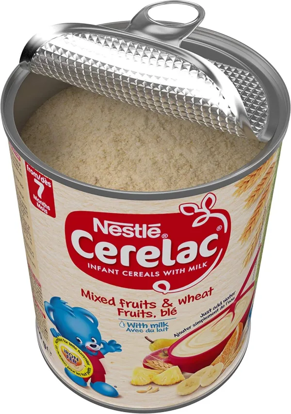 Cerelac stage 2 mixed fruit wheat baby cereal 400 gram pack