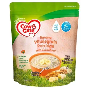 Cow and Gate wholegrain baby porridge 7 months 200 gram imported