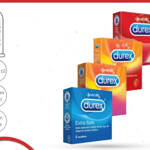 Durex Mix It Up assorted condom combo of 4 packs 12pcs