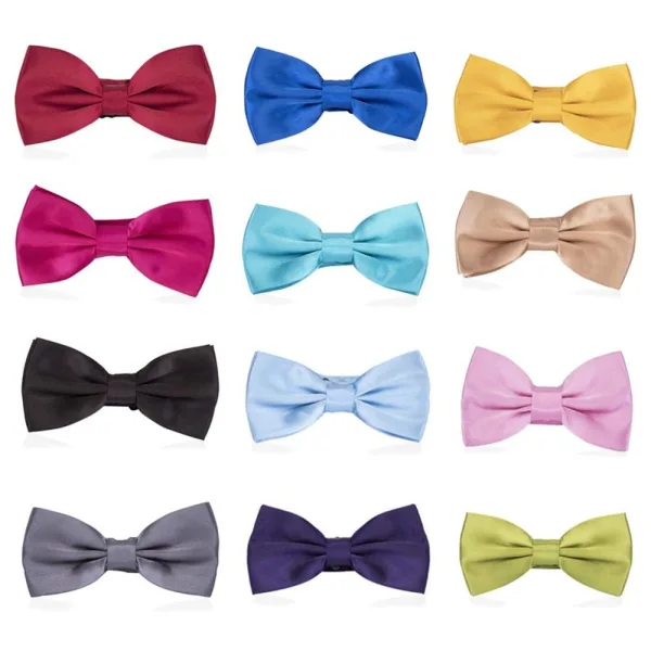 Gentleman formal business necktie classic solid colour