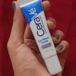 CeraVe eye cream for dark circles and puffiness ophthalmologist tested