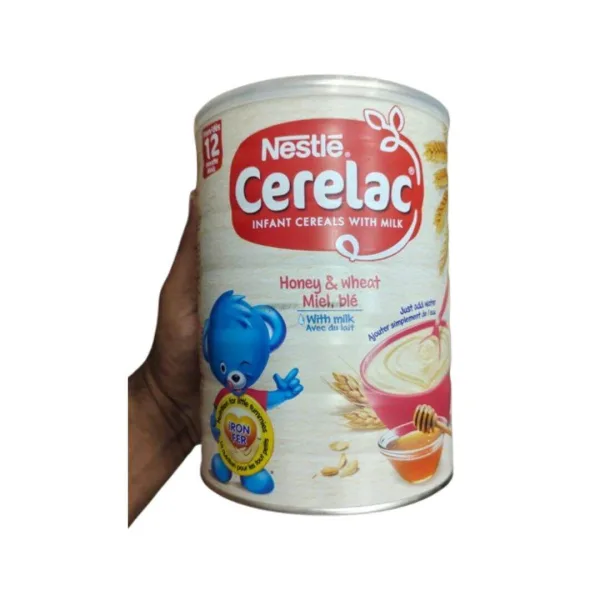 Cerelac Miel et Ble 400 gram Swiss baby cereal for 12 months plus