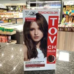Tov Ch intensive colour cream golden brown hair dye kit
