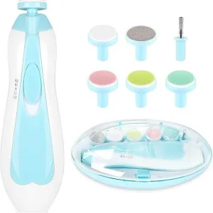 Rechargeable baby nail file with whisper quiet motor
