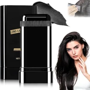 2-in-1 instant hair dye touch up comb stick for grey coverage