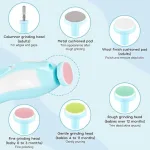 Safe electric nail trimmer for newborns infants and toddlers
