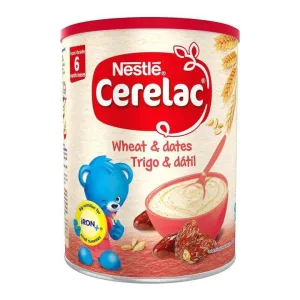 Nestle Cerelac wheat and dates 400gm infant cereal from Spain