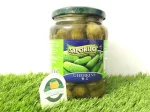 Saporito pickled gherkins 670 gram large jar for burgers and salads