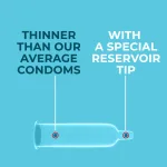 Slim fit ultra thin latex condom from NottyBoy