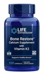 Life Extension Bone Restore with vitamin K2 120 capsules bottle