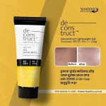 Lightweight gel sunscreen SPF 55+ for oily skin with no white cast