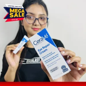 CeraVe Eye Repair Cream 14ml with ceramides and hyaluronic acid