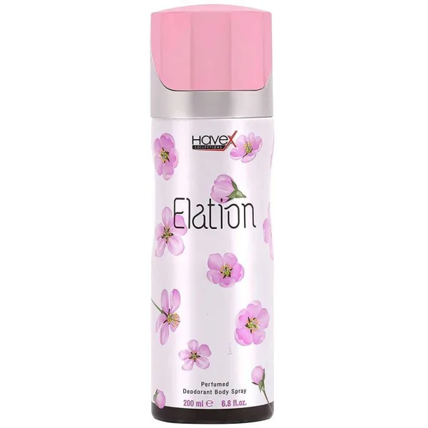Havex Elation 200 ml womens long lasting body spray made in UAE