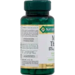 Milk thistle silymarin herbal supplement capsules 175 mg 100 count