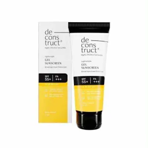 Deconstruct Face Gel Sunscreen SPF 55+ PA+++ 50g tube