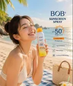 BOB Light Water Sunscreen Spray SPF50+ bottle