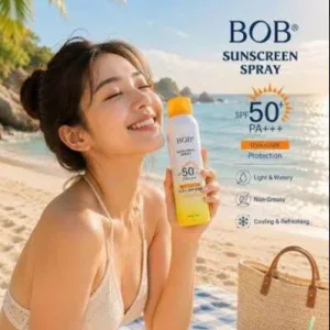 BOB Light Water Sunscreen Spray SPF50+ bottle