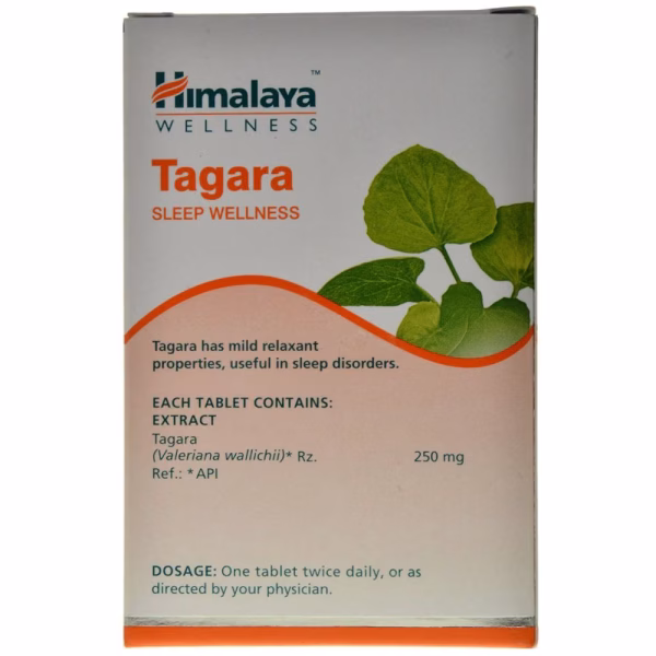 Himalaya Tagara 60 Tablets – Herbal Support for Restful Sleep & a Calm Mind - Image 5