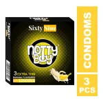 NottyBoy banana flavour condom three pieces