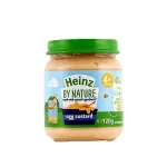 Heinz By Nature Egg Custard Baby Food Jar 120g, 6+ Months
