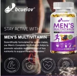 BCUELOV men's multivitamin supplement 120 capsules bottle