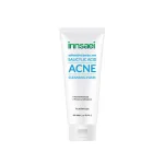 Innsaei acne solution cleansing foam packaging detail