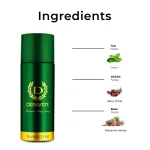 Denver Hamilton long lasting mens deodorant body spray pocket size 50ml