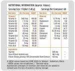 Daily multivitamin tablets with ginseng extract taurine multiminerals