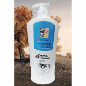 Milk format facial cleanser 500ml for gentle daily cleansing