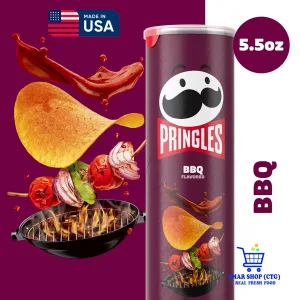 Pringles BBQ crisps 158gm imported from USA