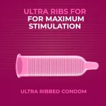 Ribbed latex condom pack of 10 from NottyBoy LoveLust