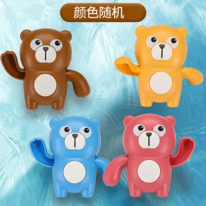 Water cartoon bear play water children baby bath toy