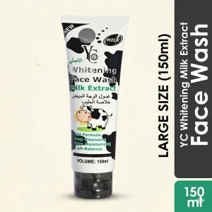 YC Whitening Face Wash Milk Extract 100ml tube