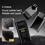 2-in-1 instant hair dye touch up comb stick for grey coverage