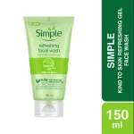 Simple Kind To Skin Refreshing Facial Wash 150ml