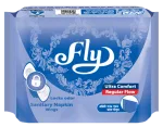 Fly Ultra Comfort wings panty system sanitary napkin 5 pads regular flow