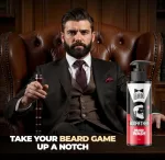 Beard wash cleanser with avocado argan and castor oil 100 ml