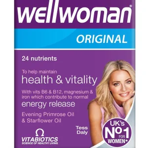 Vitabiotics Wellwoman multivitamin 30 tablets UK pack