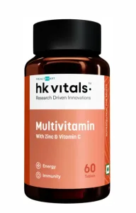HealthKart HK Vitals multivitamin with ginseng and taurine 60 tablets