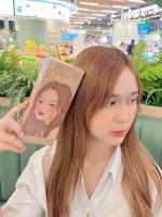 Kota milk tea brown hair colour cream with developer