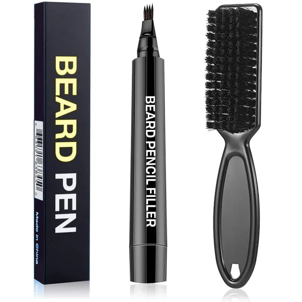 Beard filler pencil waterproof beard enhancer pen for men