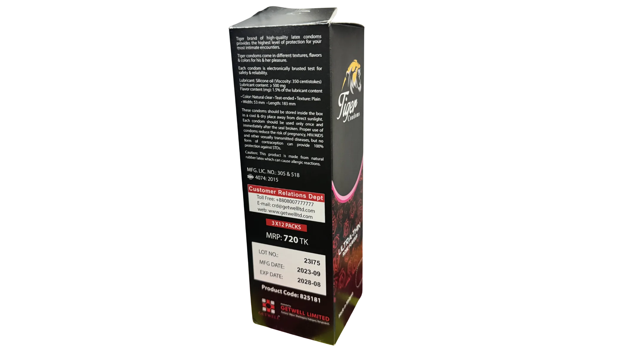 44edd980580ed434cdf75712ec7c1317.png Tiger Ultra Thin rose flavour condom 36 pcs economy pack