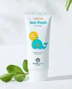Joona baby sun fresh sunscream packaging detail