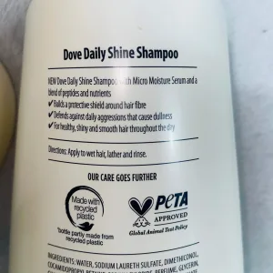 Dove daily shine shampoo large 680ml bottle Thailand